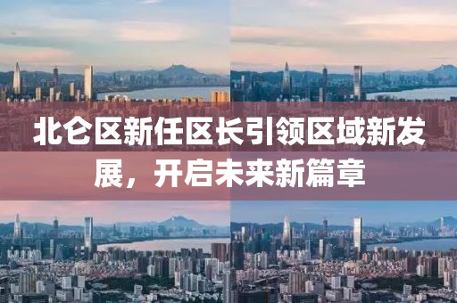 北仑区新任区长引领区域新发展，开启未来新篇章