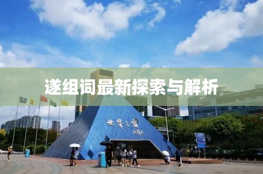 遂组词最新探索与解析