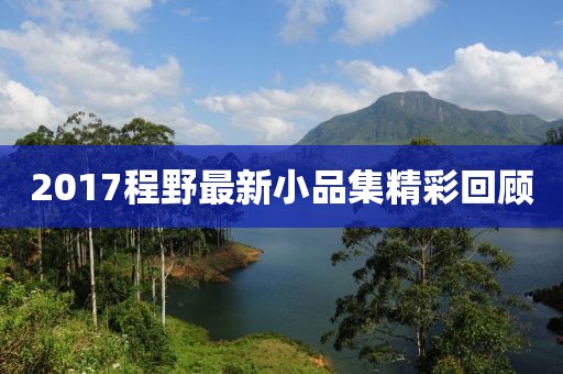 2017程野最新小品集精彩回顾
