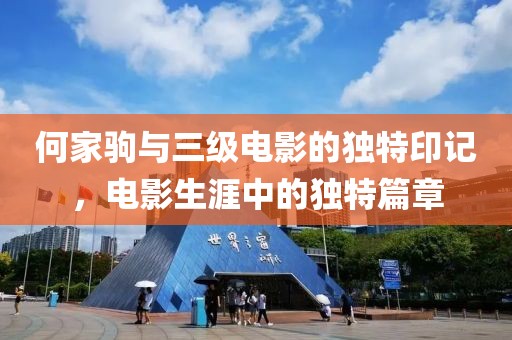 何家驹与三级电影的独特印记，电影生涯中的独特篇章