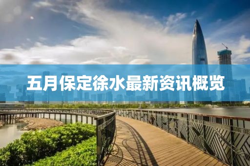 五月保定徐水最新资讯概览