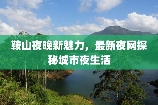 鞍山夜晚新魅力，最新夜网探秘城市夜生活