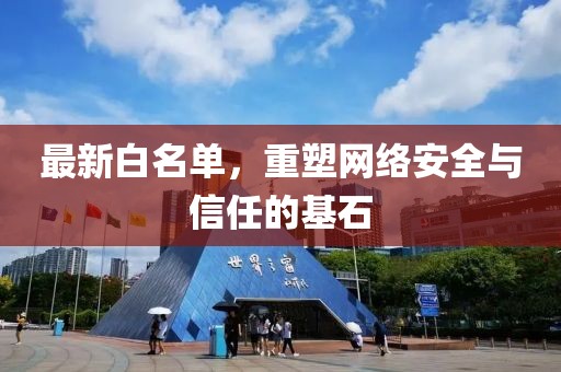 最新白名单，重塑网络安全与信任的基石