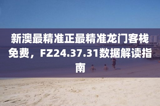 新澳最精准正最精准龙门客栈免费，FZ24.37.31数据解读指南